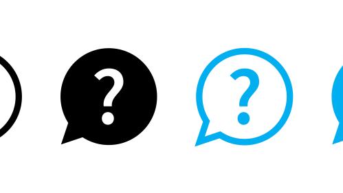 question marks